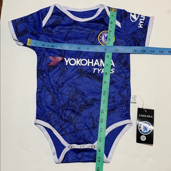 Pulisic Chelsea Football Club Soccer Jersey Baby Bodysuit 9-12 Mos NWT - Picture 6 of 7
